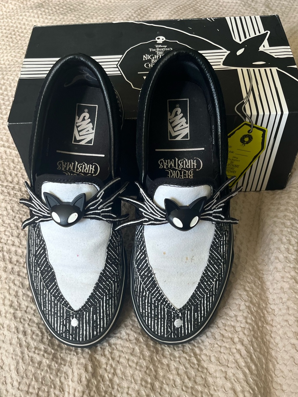Disney x Vans Jack Skellington Slip-On Sneakers
